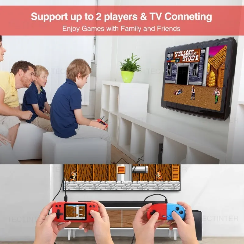 Retro Video Game Console Built in 620 Classic Games Portable Handheld Game Player Rechargeable Console AV Ouput Retro Video Game Console Built in 620 Classic Games Portable Handheld Game Player Rechargeable Console AV Ouput
